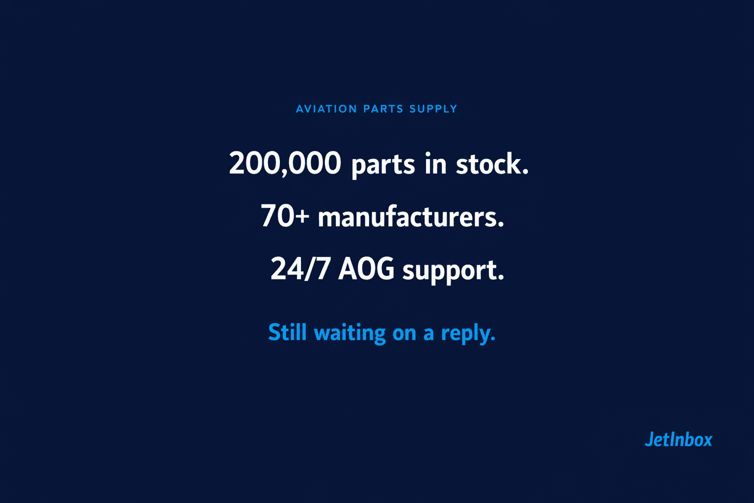Aviation parts consolidation is accelerating but MRO communication isn't keeping up